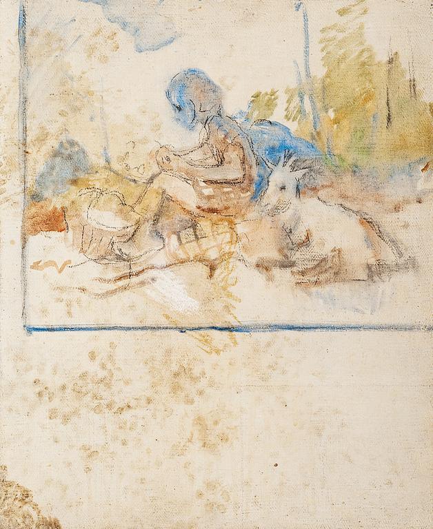 Venny Soldan-Brofeldt, GIRL AND A GOAT.