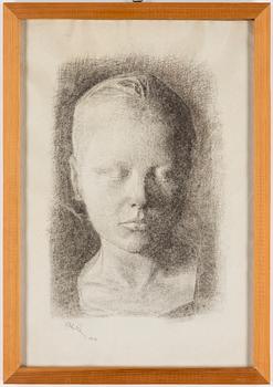 JOHANNES RIAN, drawing, signed and dated 1927.