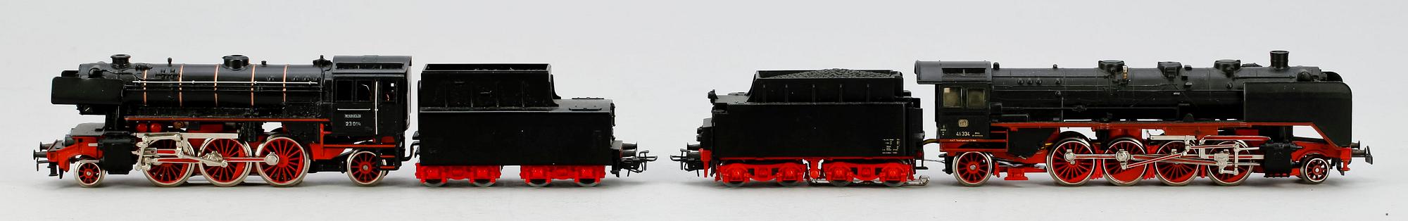 PARTI ÅNGLOK, 4 st,  Märklin H0, 1900-talets slut.