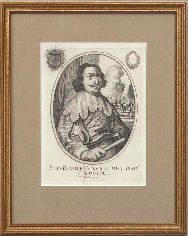 KOPPARSTICK, 3 st, 1600/1700-tal.