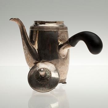 PARTI SILVER, 6 delar. 1816 - ca 1900. Vikt 674 g.