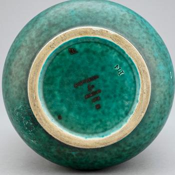 VAS, stengods, "Argenta", Wilhelm Kåge, Gustavsberg.