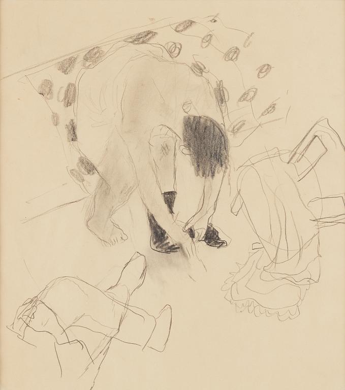 RAGNAR SANDBERG, pencil. Unsigned.