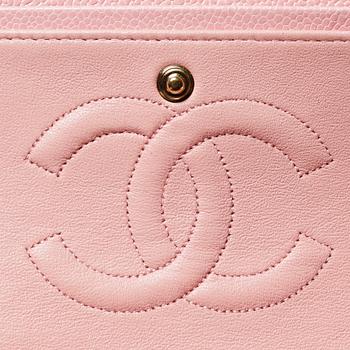 HANDVÄSKA. "Double Flap", Chanel.