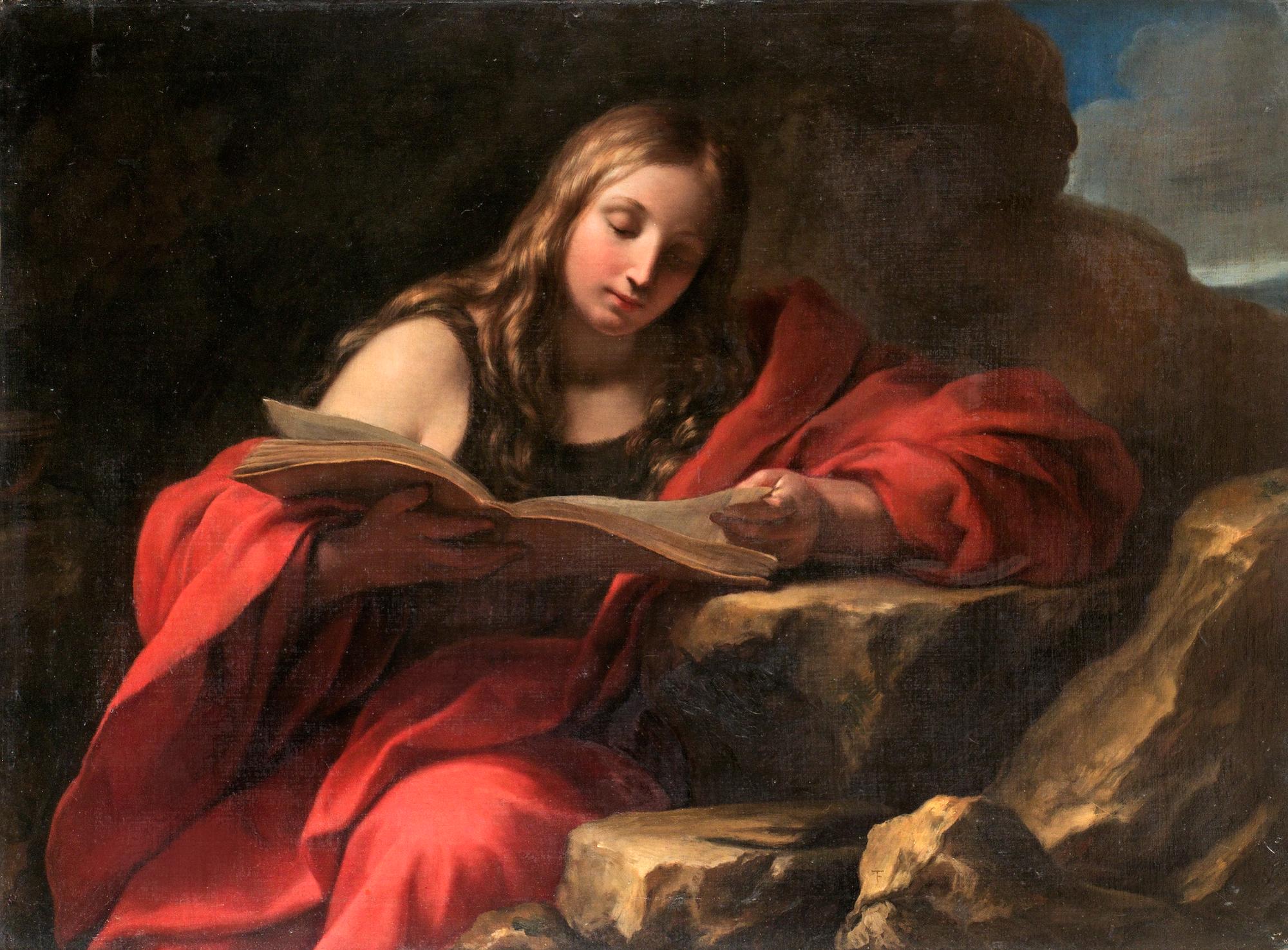 Francesco Trevisani Tillskriven, Läsande apostel.