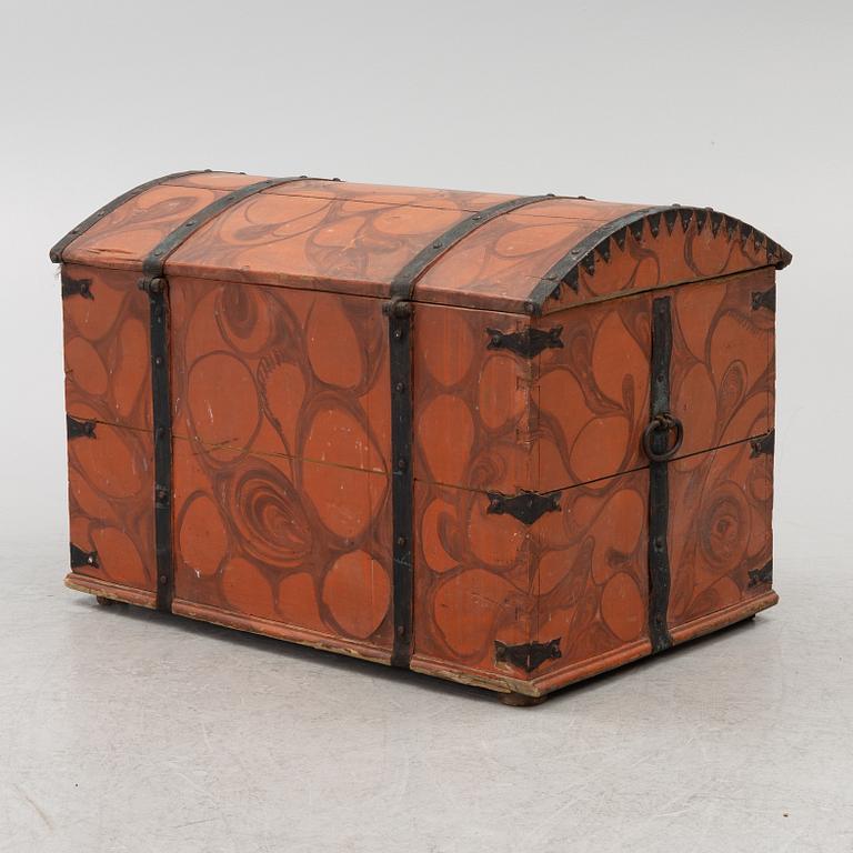 Chest, folk art, 18th century.