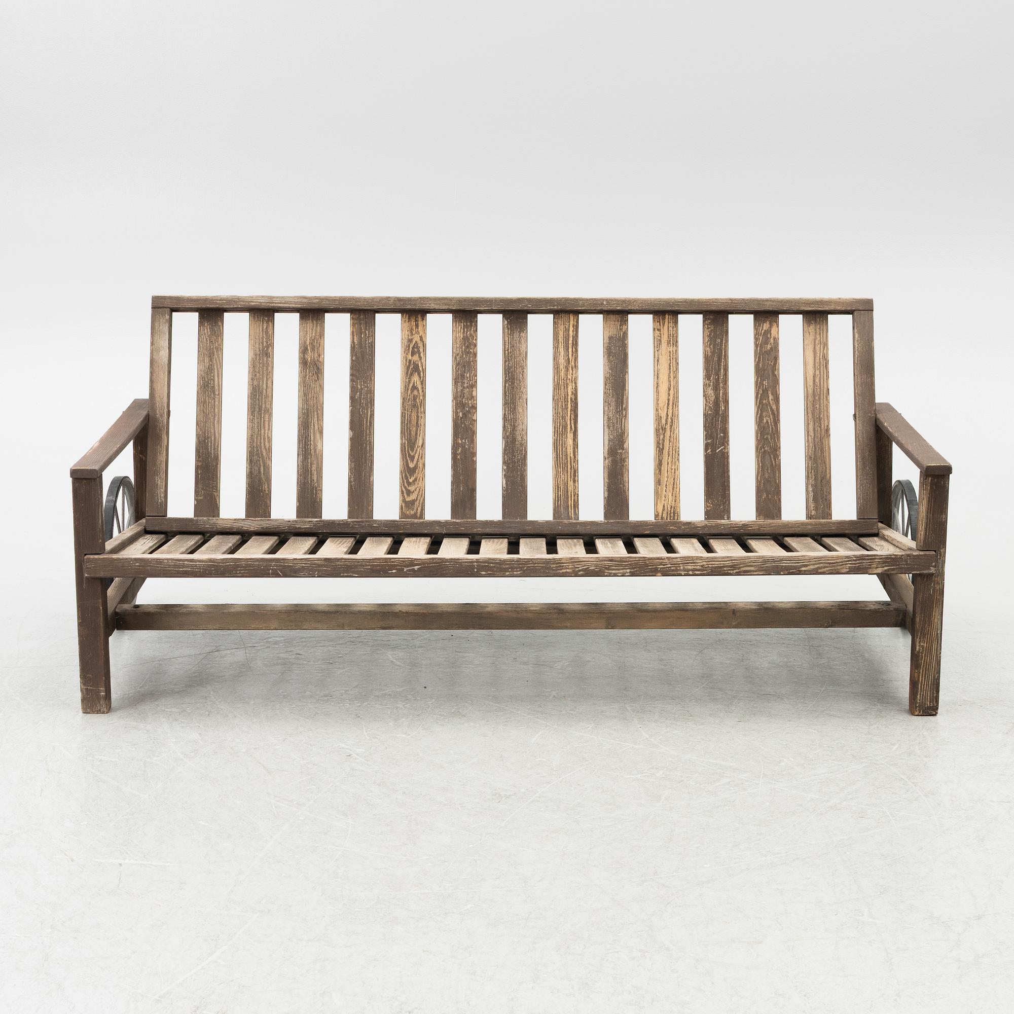 Elsa Stackelberg, a garden sofa, Fri Form, Sweden.