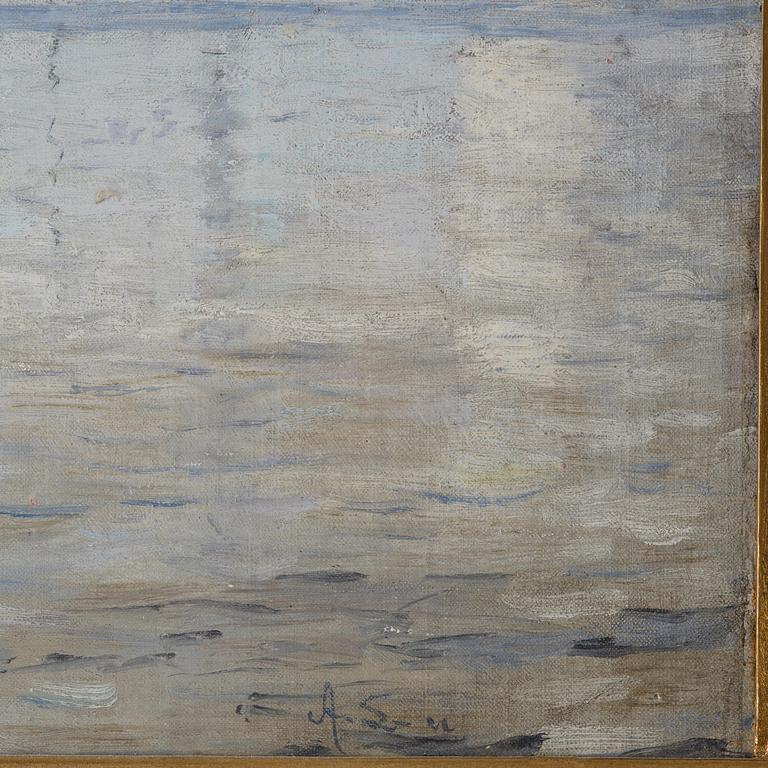 Axel Lindman, "Skeppsbron" (Stockholm).