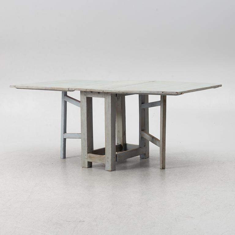 Gate leg, table, 19th century.