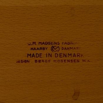 A 'Shaker' dining table by Børge Mogense, C.M Madsen, Denmark.