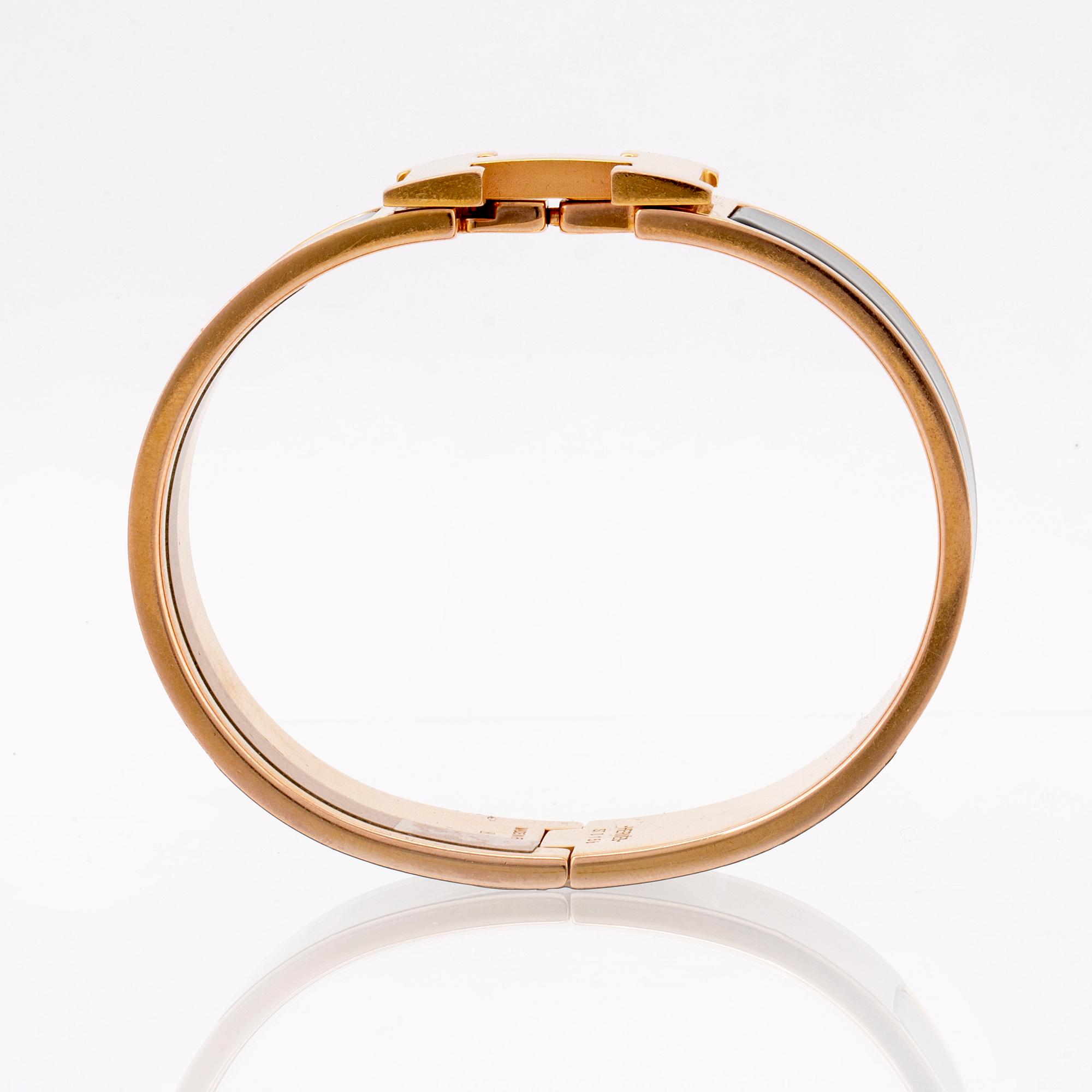 Hermès, bracelet "Clic H".
