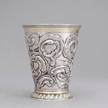 BÄGARE, Jacob Stabenau, Riga, 1712-1724. Vikt ca 158 gram.