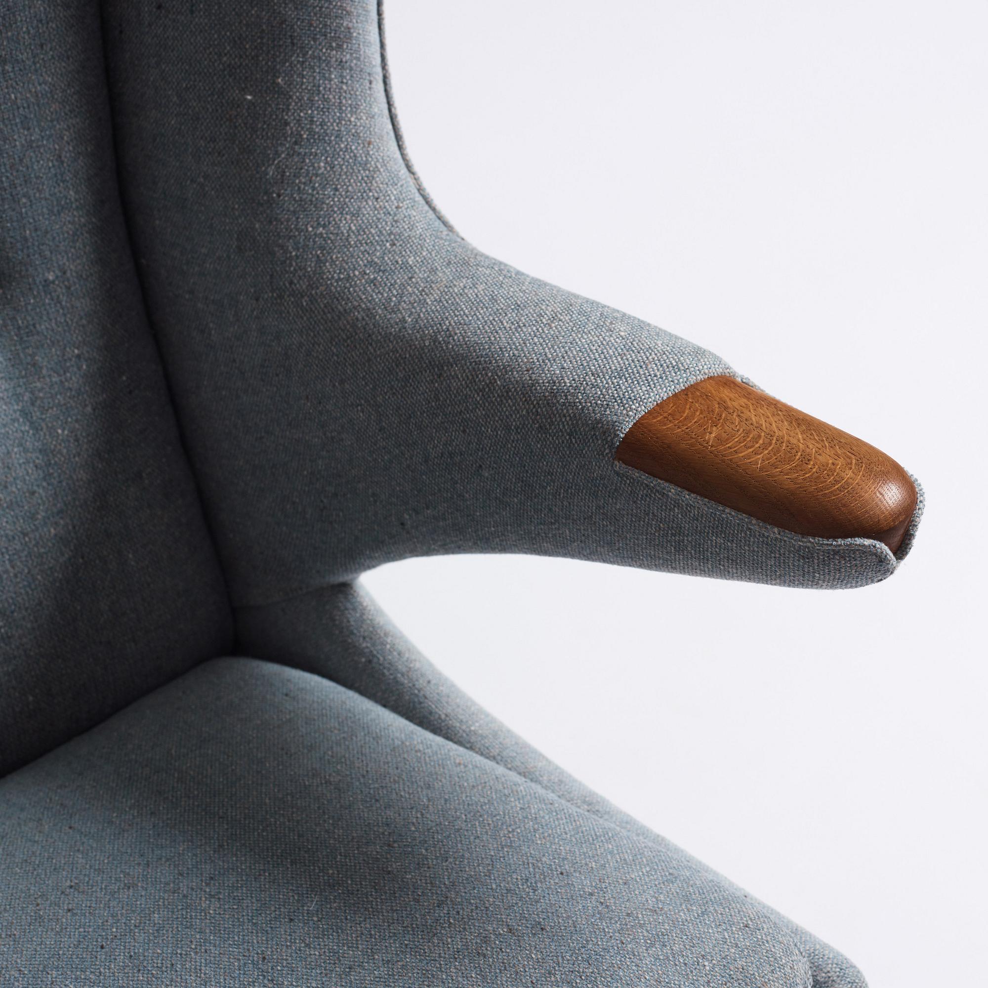 Hans J. Wegner, a 'Papa Bear' easy chair, AP-stolen, Denmark 1950-60s.