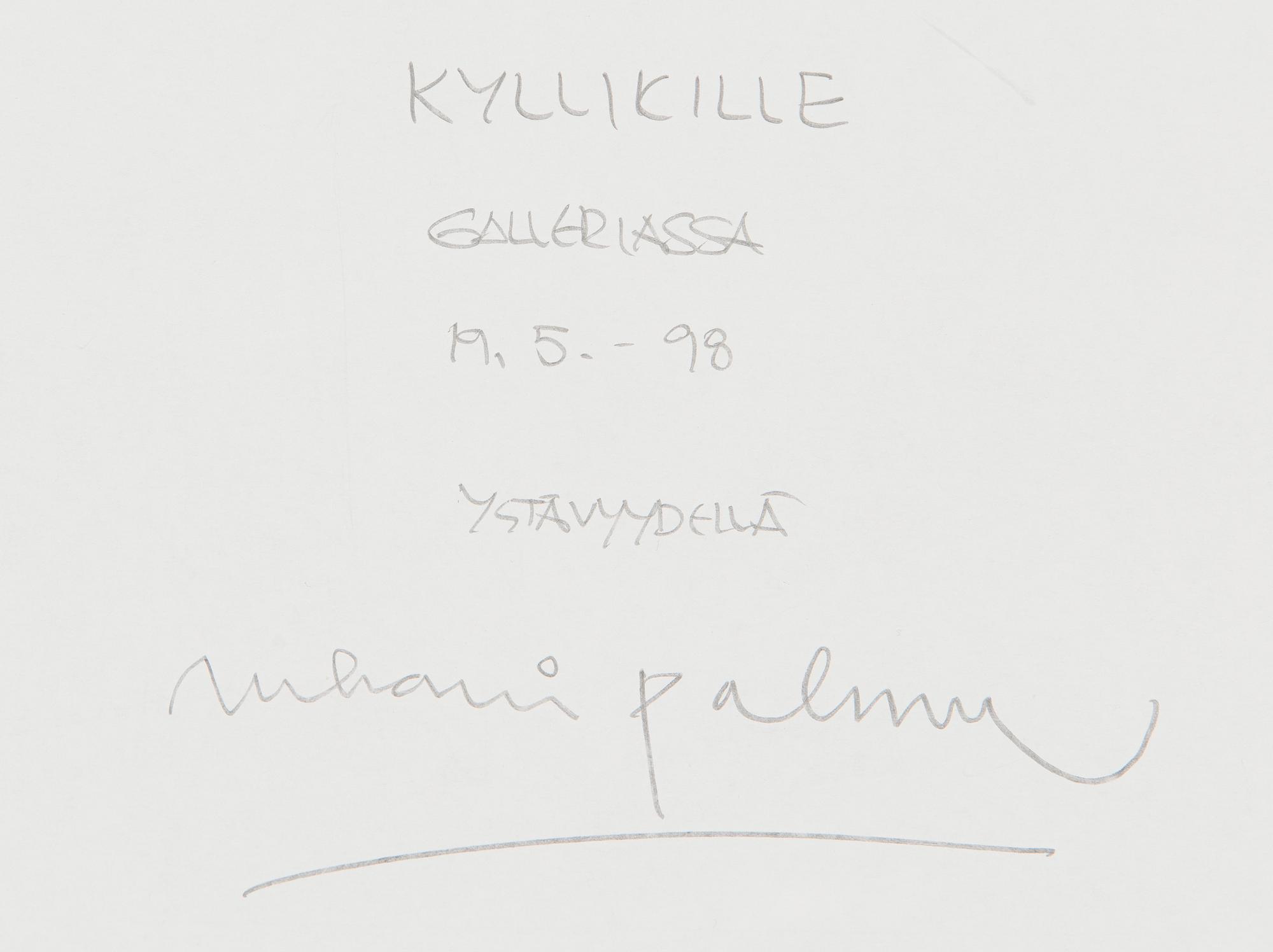 Juhani Palmu, "Relationer".