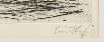 Evert Lundquist, Spade.