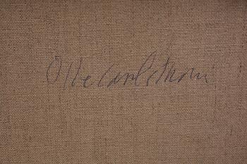 OLLE CARLSTRÖM, olja på duk, signerad à tergo.