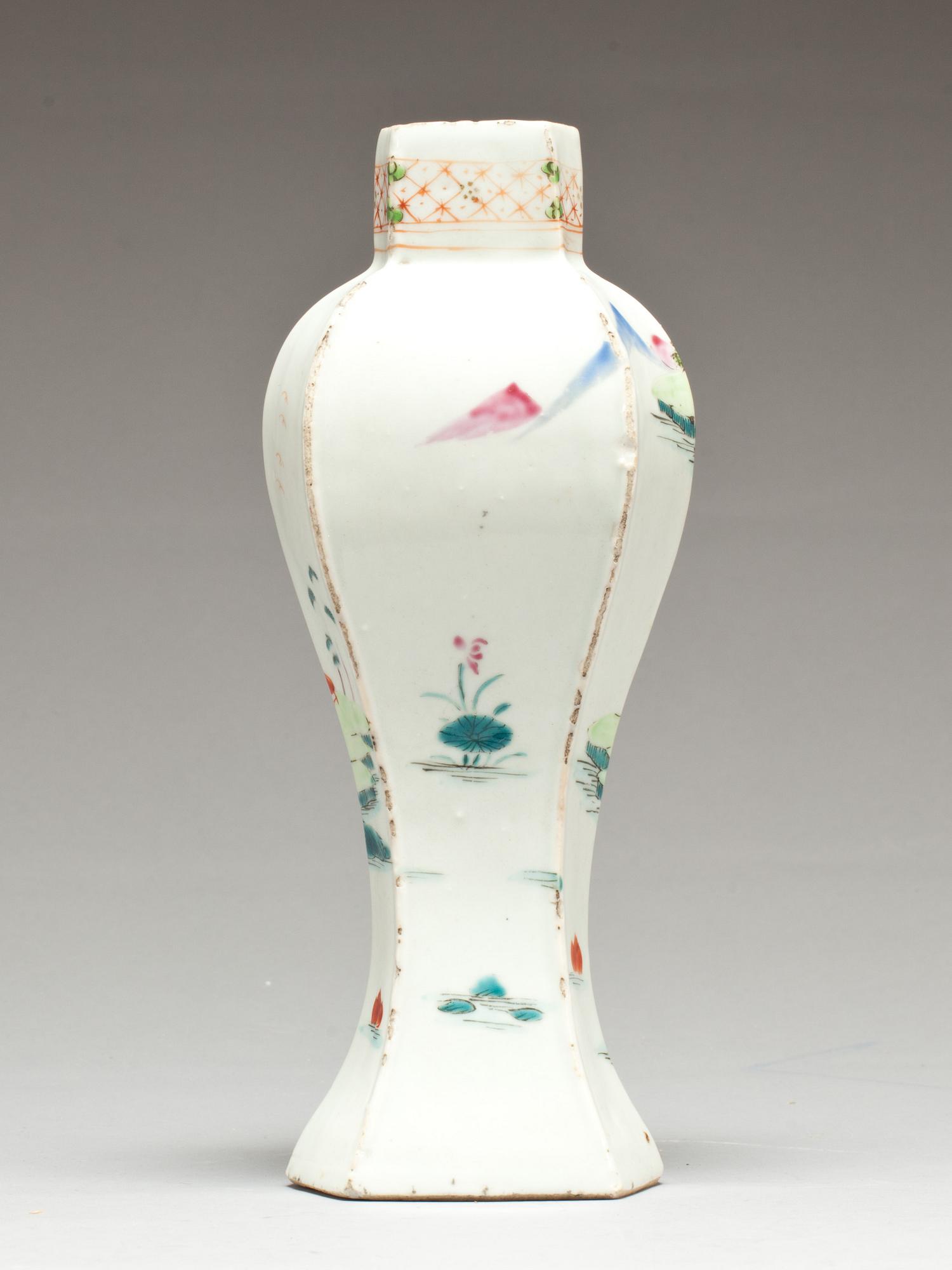 VAS, porslin, Qing-dynastin, Kina, 1700-tal.