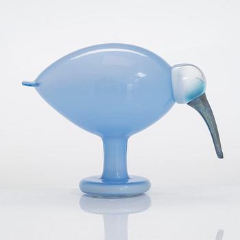 Oiva Toikka, Oiva Toikka, glasfågel, signerad O. Toikka Nuutajärvi och numrerad 630/750.