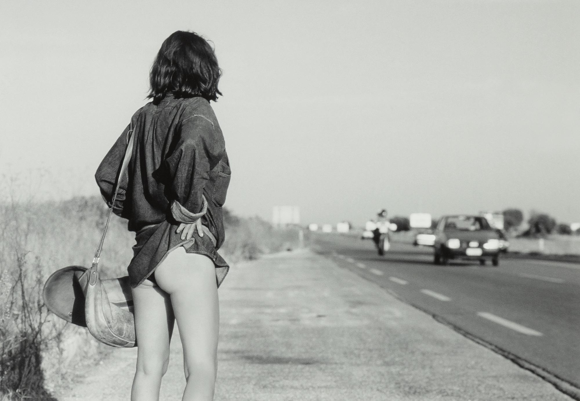 Tony Landberg, "Vägflicka, Italien", 1972.