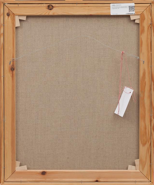 JETTE STOLTZ, olja på duk. Signerad.