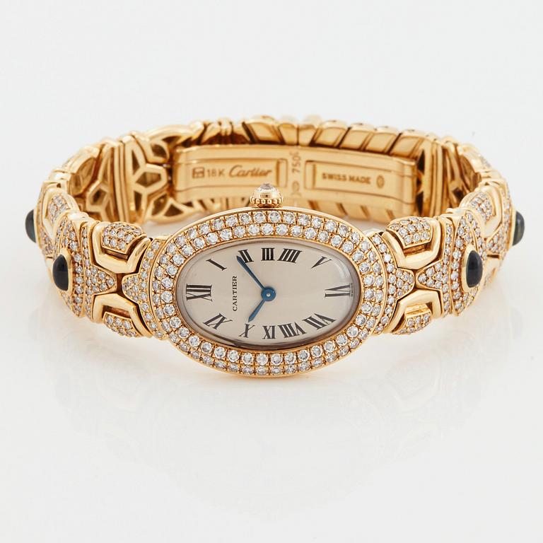 Cartier "Baignoire" damarmbandsur.