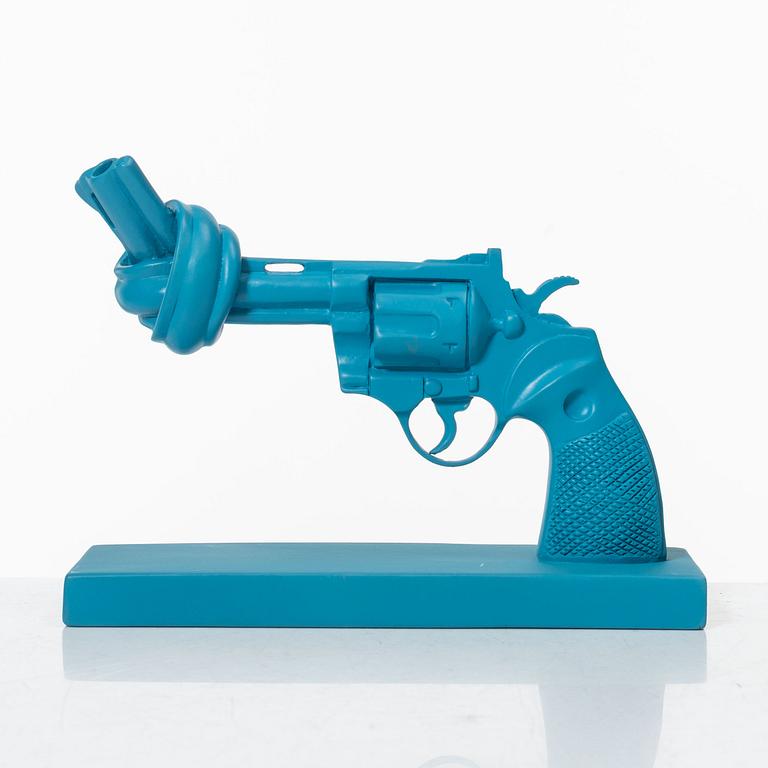 Non-Violence Art Project, "Non-Violence Twilight Blue".