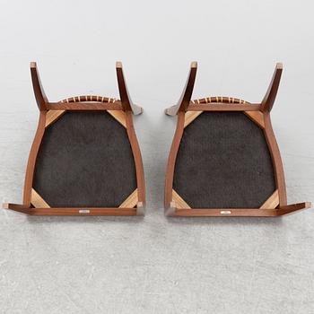 Josef Frank, Five model 1165 chairs, Svenskt Tenn.