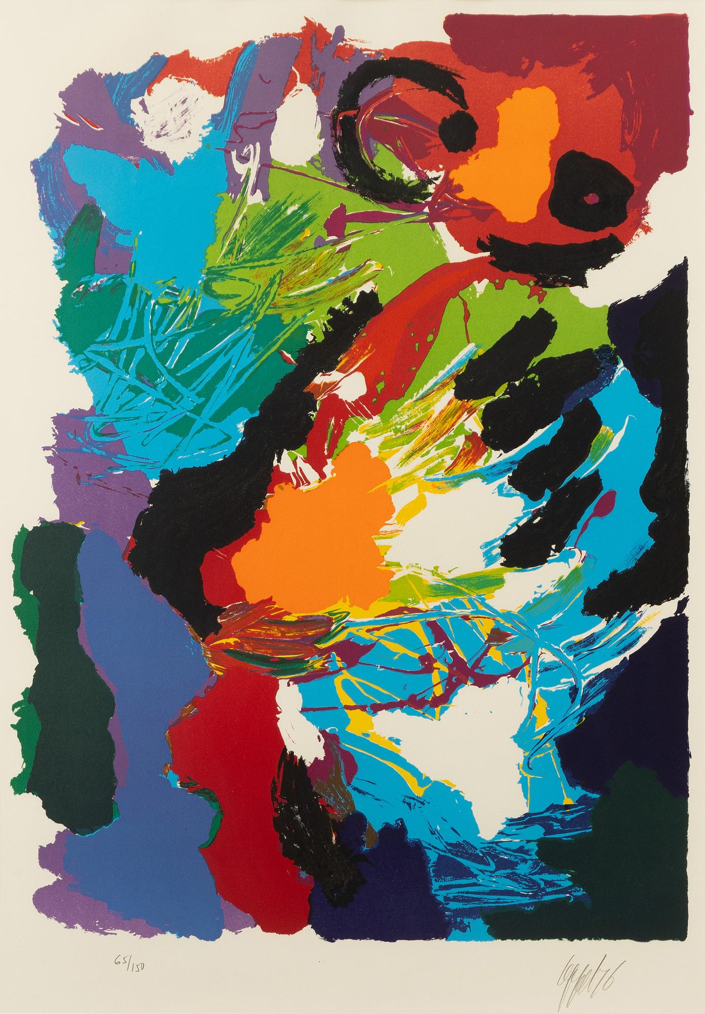 Karel Appel, Utan titel.