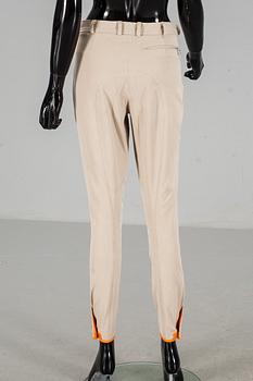 BYXOR, bomullsstretch, Hermès.