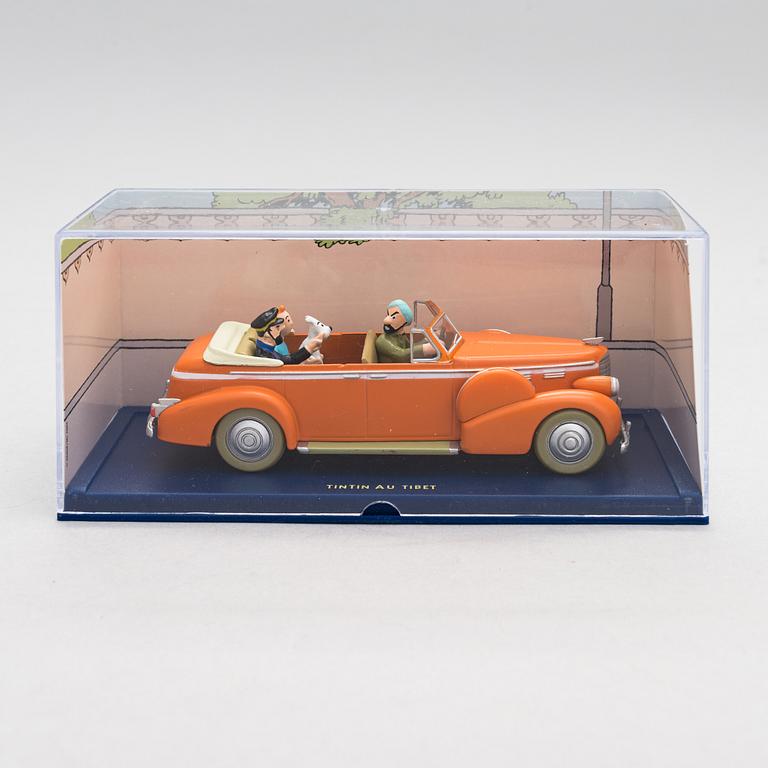 A collection of 22 Tintin cars, Hergé-Moulinsart.