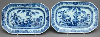 STEKFAT, 4+1, porslin, Qianlong, Kina 1700-tal.