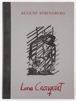 LENA CRONQVIST, portfolio with 30 lithographs in colour, signed 112/170.