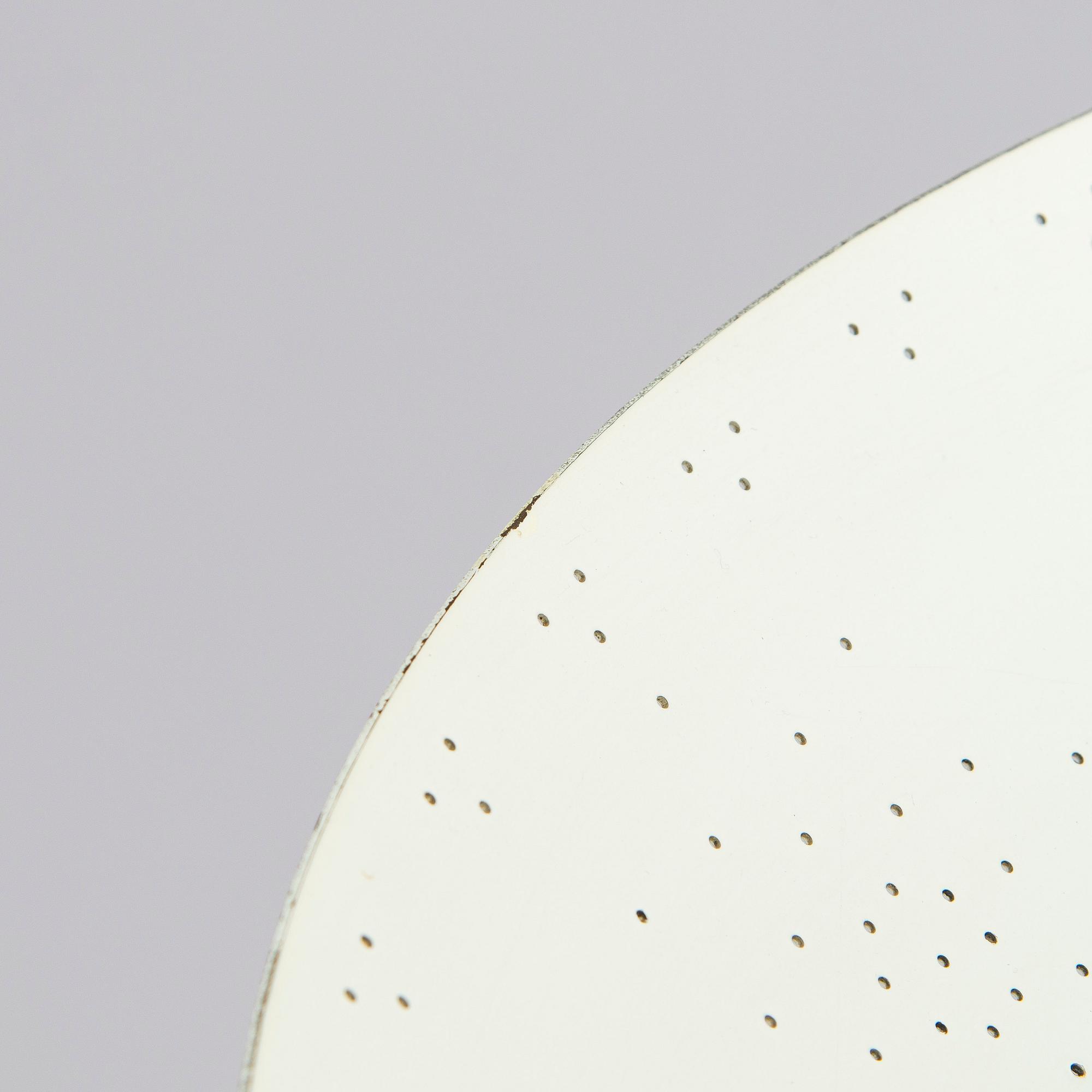 Paavo Tynell,  a mid-20th-century '9060' pendant light for Taito, Finland.