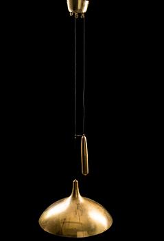 TAKLAMPA, Paavo Tynell, Oy Taito Ab. Totalhöjd 130 cm.