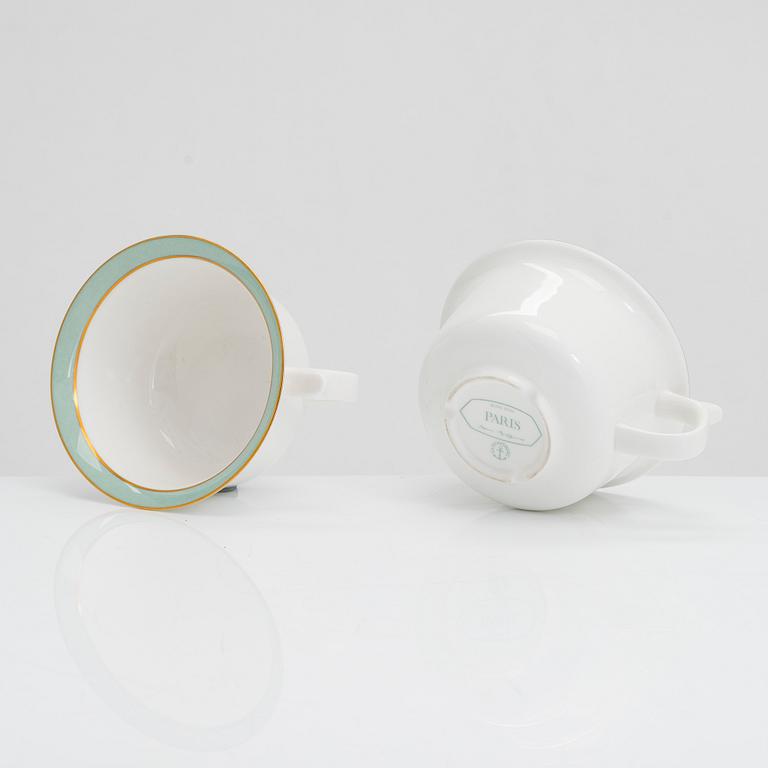 Karin Björquist, a 24-piece 'Paris' porcelain tea/coffee set for Gustavsberg.