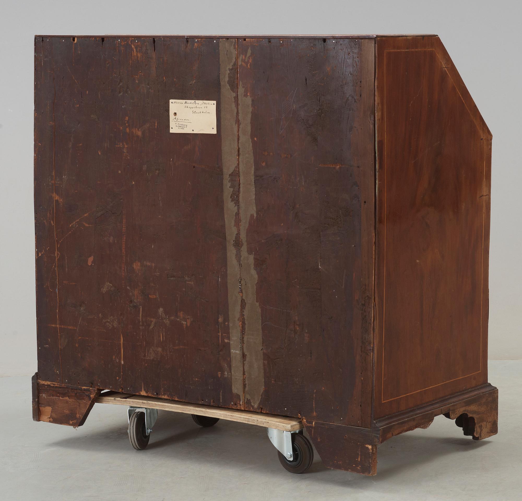 SEKRETÄR, 1800-tals början.
