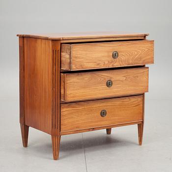 BYRÅ, sengustaviansk stil, 1800-tal.