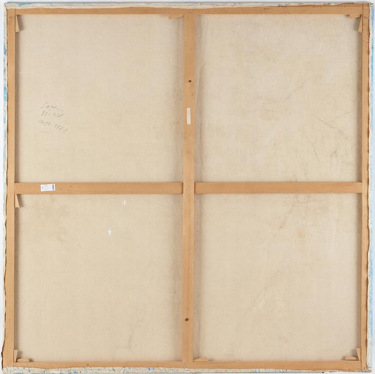 Louis Cane, olja på duk, signerad samt signerad och daterad sept 1982 a tergo.