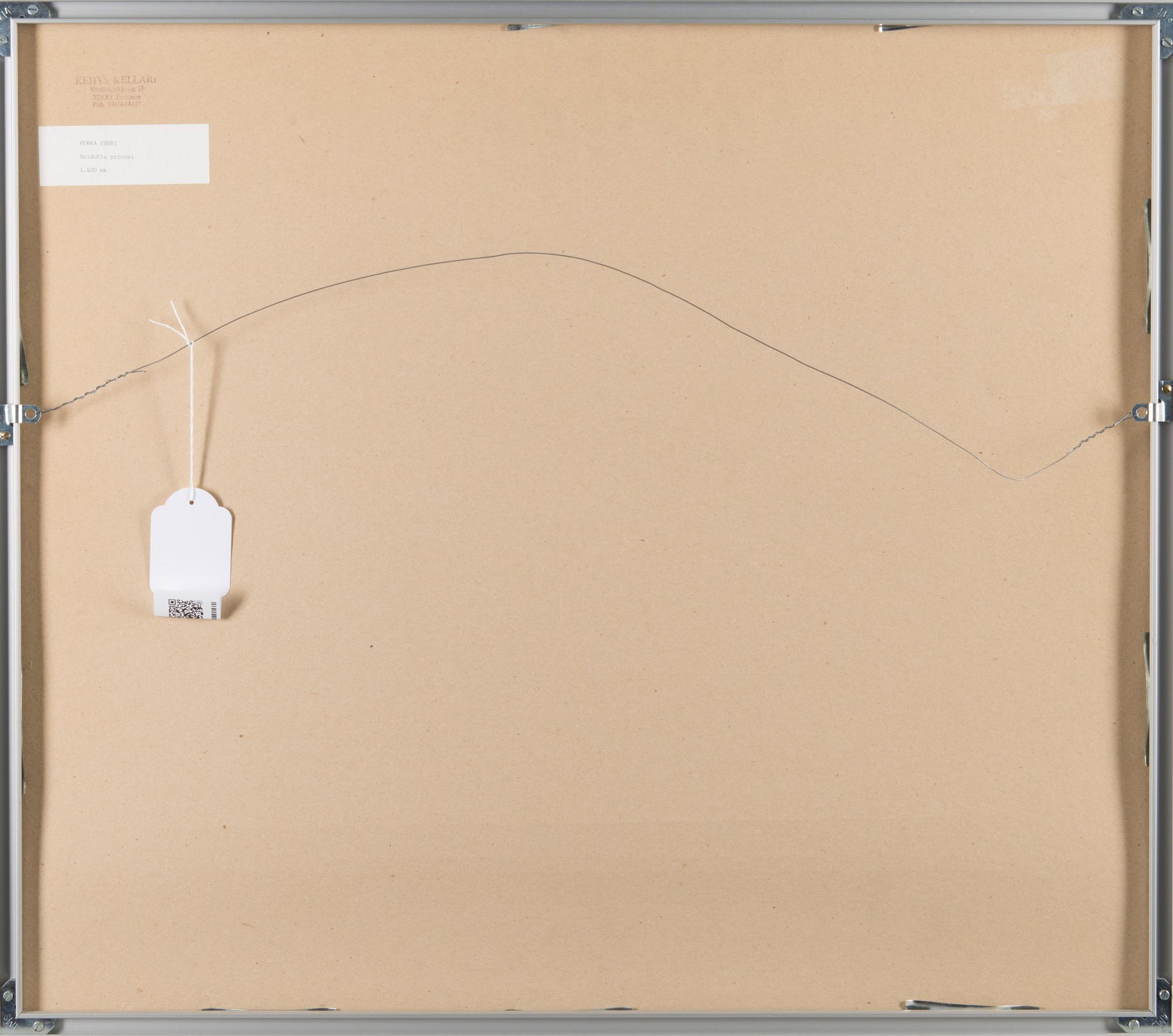 PEKKA VUORI, litografia, signeerattu, merkitty 6/150 ja päivätty -91.