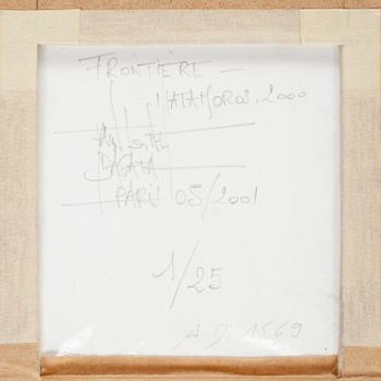 ANTOINE D'AGATA, Silvergelatinfotografi, sign och numr 1/25 och dat Paris 05/2001 a tergo.