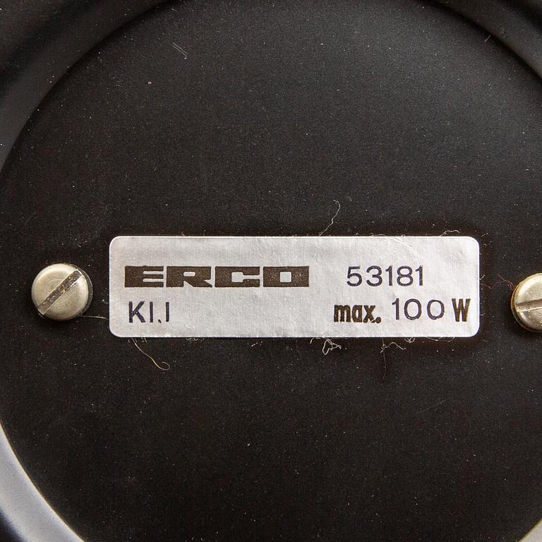 Table lamp, Erco, 53181, 1970s.