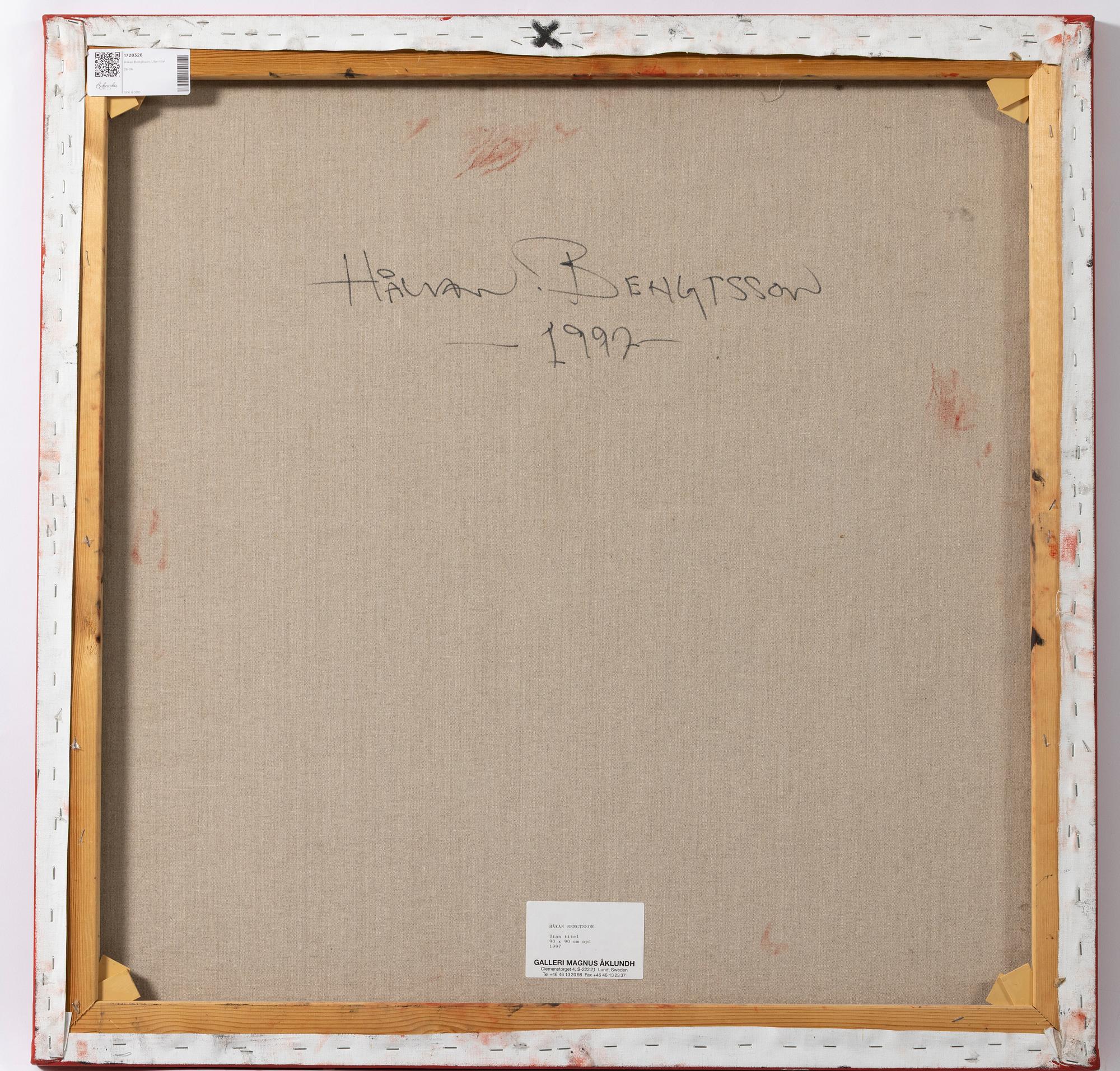 Håkan Bengtsson, Untitled.