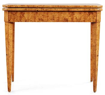 526. A Baltic Empire first half 19th Century card table.