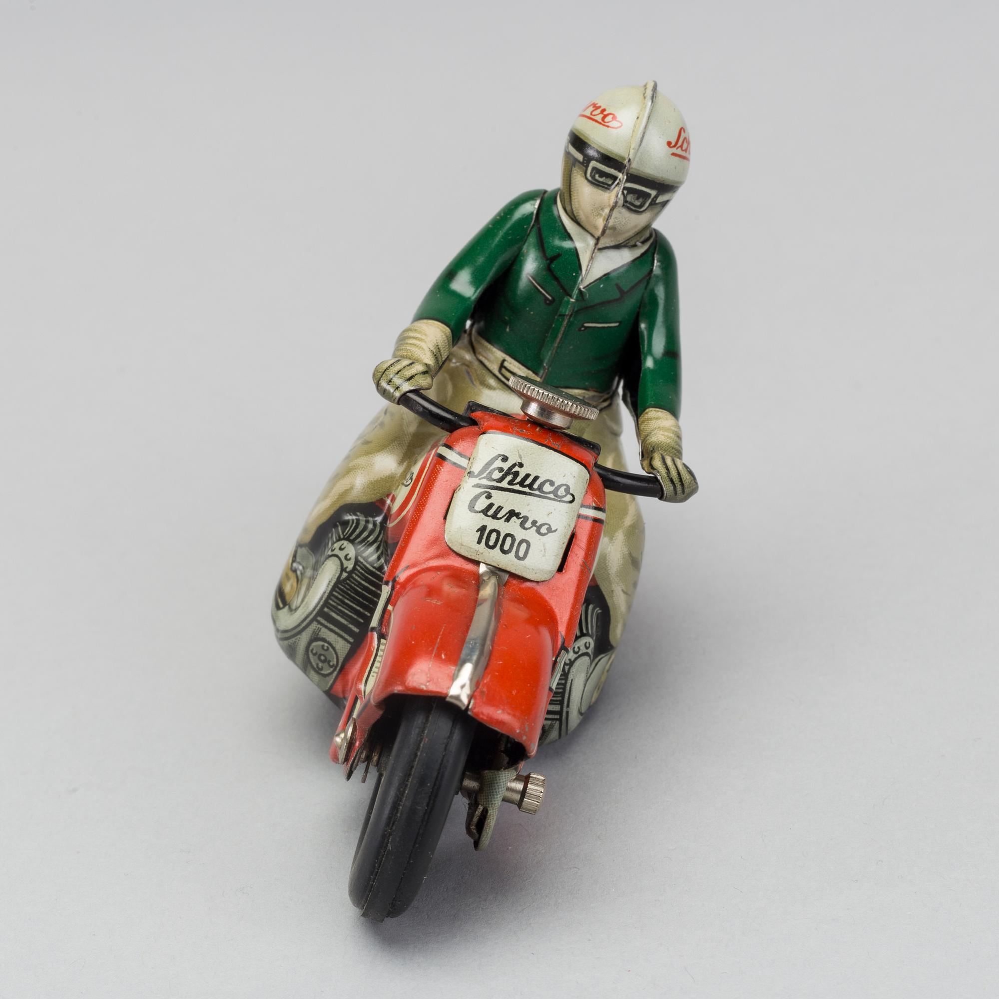 A Schuco Curvo 1000 Motorcycle.