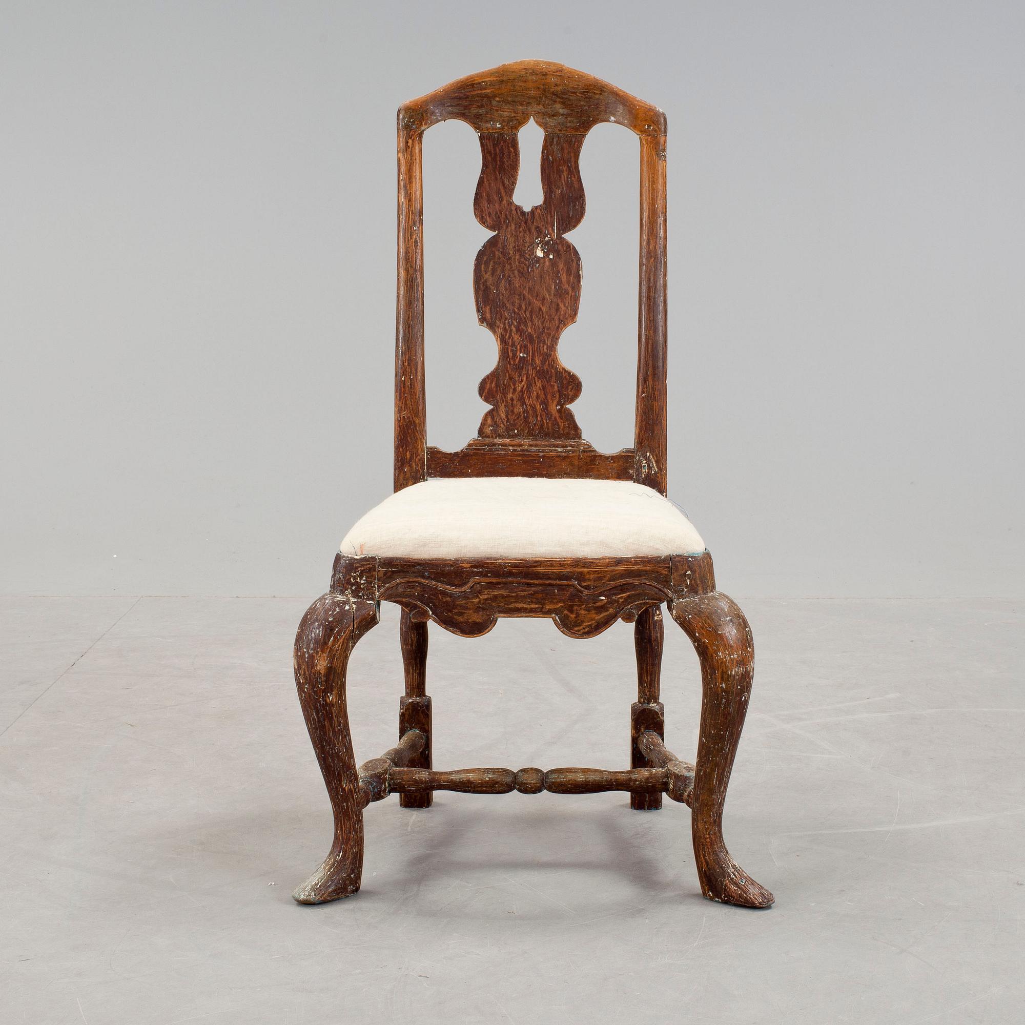 STOL, senbarock, 1700-tal.