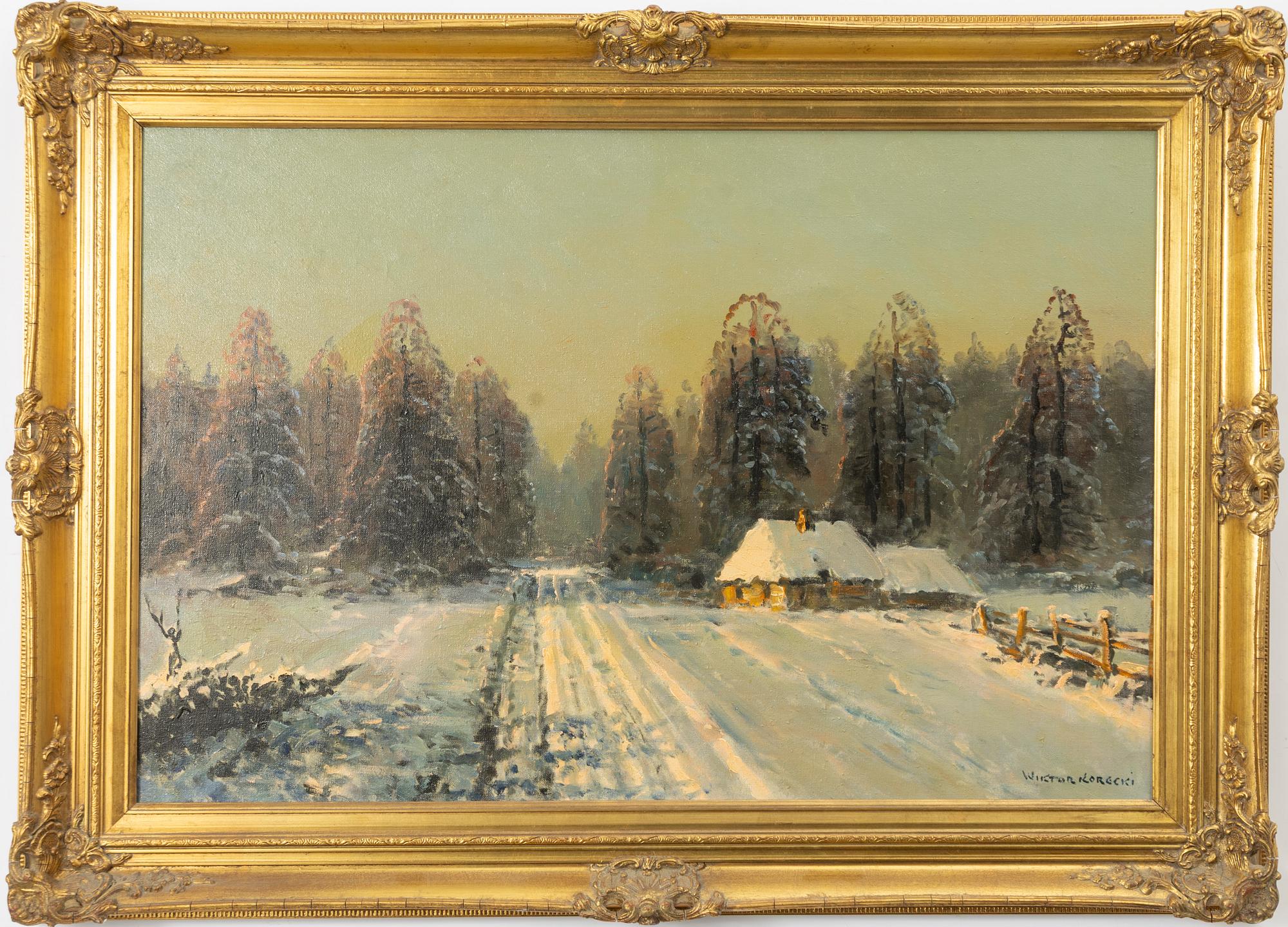 Wiktor Korecki, Winter Landscape.