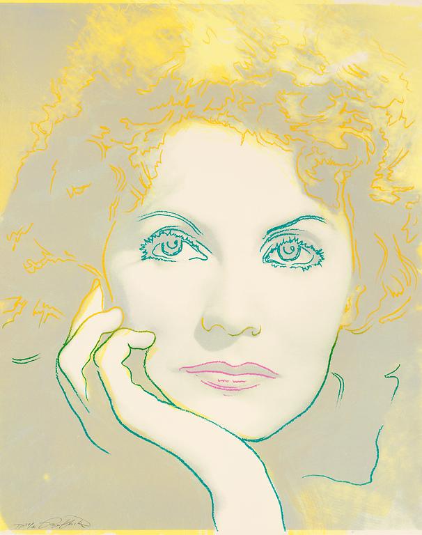 Rupert Jasen Smith (Andy Warhol), "Dreaming", from: "Garbo".