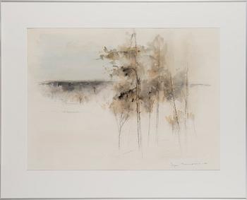 EGON MEURONEN, watercolour, signed and dated -84.