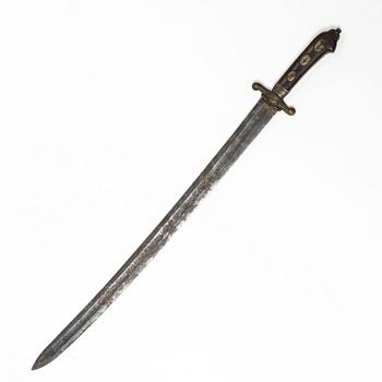 Hunting sword, 18th century.