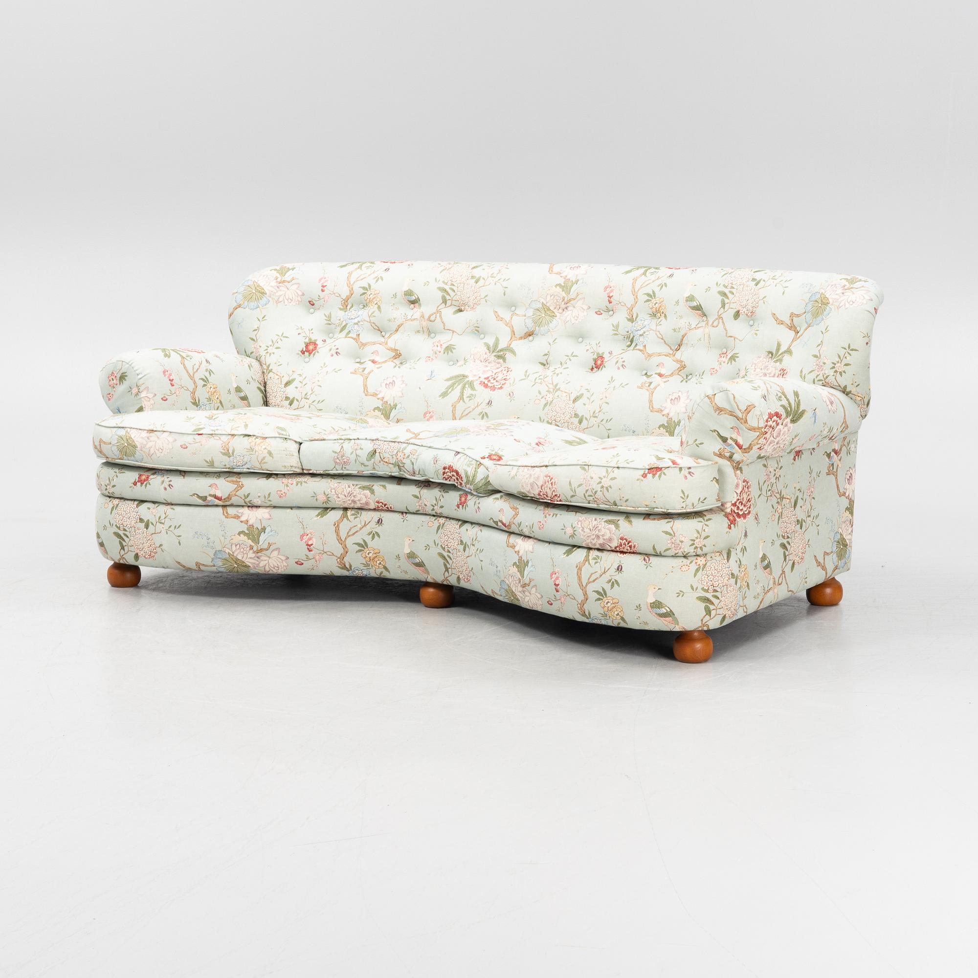 Josef Frank, soffa, modell 968, Firma Svenskt Tenn.